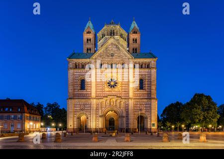 Kaiserkathedrale Speyer, Rheinland-Pfalz, Deutschland Stockfoto