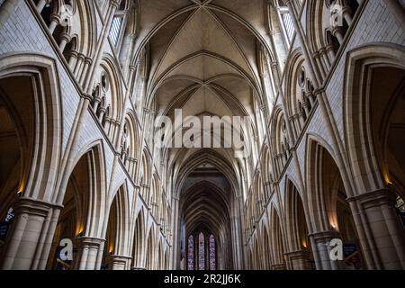 Innenansicht der Truro Cathedral, Truro, Cornwall, England, Großbritannien, Europa Stockfoto