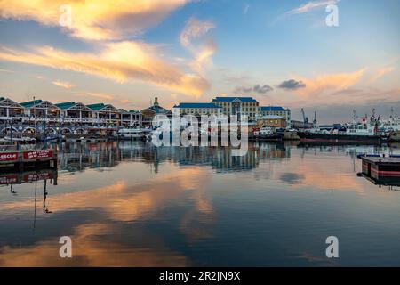 Sonnenuntergang im Victoria Stockfoto