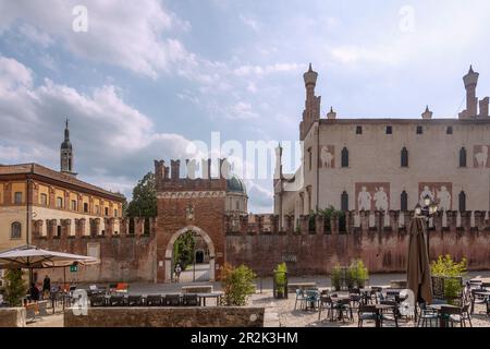 Thiene, Corso Giuseppe Garibaldi, Villa da Porto Colleoni-Thiene Stockfoto