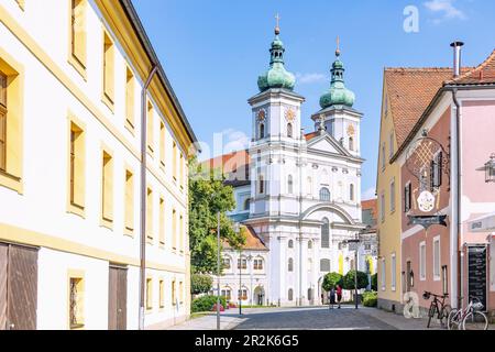 Waldsassen; Basilikastplatz, Waldsassen-Kloster Stockfoto