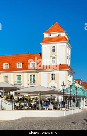 Kurhaus an der Promenade, Ostseebad Binz, Rügen, Mecklenburg-Vorpommern, Deutschland Stockfoto