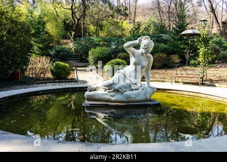 Frühling in Tiflis botanischen Garten, Hauptstadt von Georgien Stockfoto