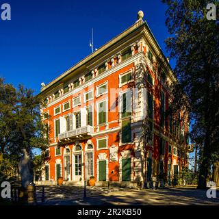 Villa Durazzo in Santa Margherita Ligure, Ligurien, Riviera di Levante, Italien Stockfoto