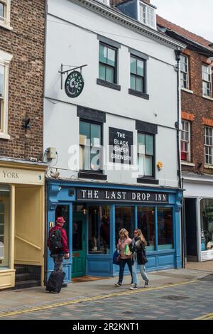 Last Drop Inn on Colliergate in York, North Yorkshire, England, Großbritannien Stockfoto