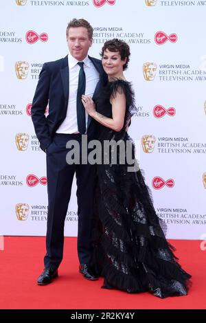 Damian Lewis und Helen McCrory nehmen an den British Academy Television Awards in der Royal Festival Hall in London, England, Teil. Stockfoto