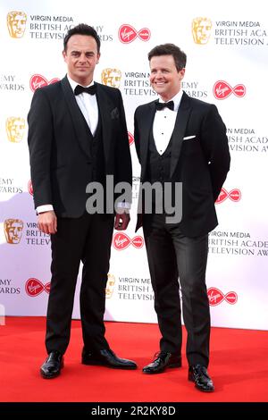 Anthony McPartlin und Declan Donnelly nehmen an den British Academy Television Awards in der Royal Festival Hall in London, England, Teil. Stockfoto