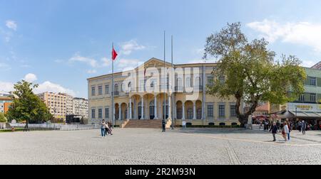 Ein Bild des Regierungsgebäudes von Izmir. Stockfoto