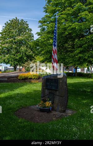 Hosingen in Luxemburg Stockfoto