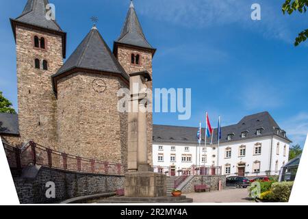 Hosingen in Luxemburg Stockfoto