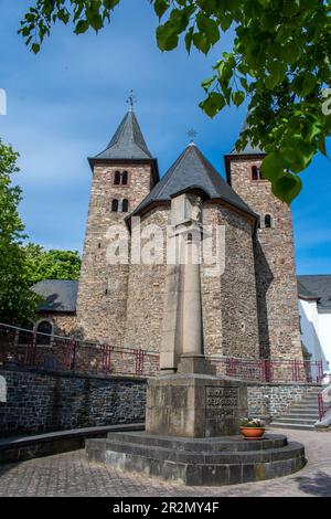 Hosingen in Luxemburg Stockfoto