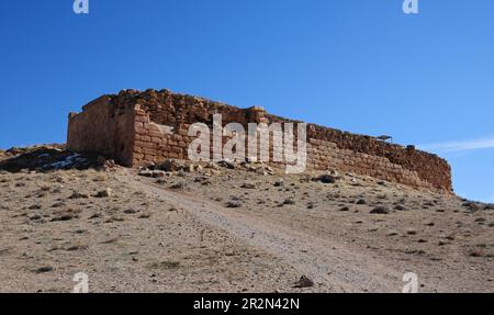 Pasargad, das sich in der iranischen Stadt Shiraz und der Hauptstadt der Achämenid-Dynastie befindet, wurde vor etwa 2500 Jahren gegründet. Stockfoto