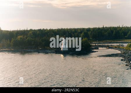 Hafen in South Baymouth canada - Mai 2023. Hochwertiges Foto Stockfoto