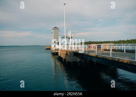 Hafen in South Baymouth canada - Mai 2023. Hochwertiges Foto Stockfoto