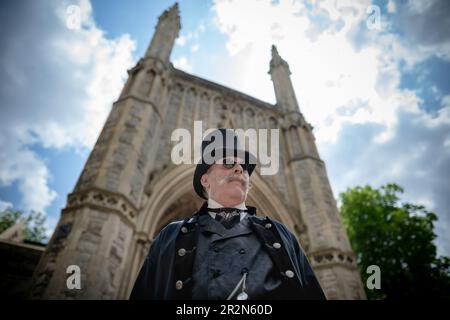 London, Großbritannien. 20. Mai 2023. Tag der offenen Tür auf dem Nunhead Cemetery, einem der „herrlichen Sieben“ Friedhöfe in London. Kredit: Guy Corbishley/Alamy Live News Stockfoto
