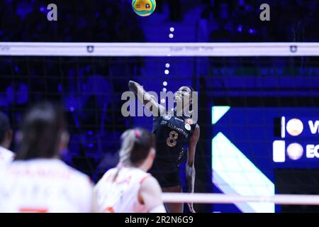 Italien – Torino – 20. Mai 2023 #8 Egonu Paola Ogechi (VakifBank Istambul) während der Champions League Frauen Super Finals 2023 – VakifBank Istanbul vs Eczacibasi Dynavit Istanbul Stockfoto