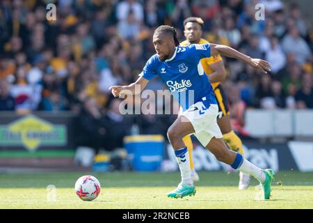 Alex Iwobi von Everton während des Premier League-Spiels zwischen Wolverhampton Wanderers und Everton in Molineux, Wolverhampton, am Samstag, den 20. Mai 2023. (Foto: Gustavo Pantano | MI News) Guthaben: MI News & Sport /Alamy Live News Stockfoto