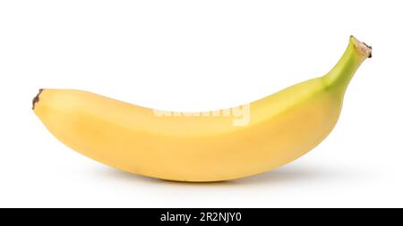 Banane Obst auf weißem Hintergrund Stockfoto