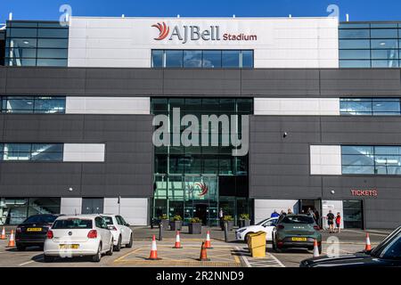 Allgemeiner Blick auf das AJBell Stadium während des sechsten Spiels des Betfred Challenge Cup zwischen Salford Red Devils und Huddersfield Giants im AJ Bell Stadium, Eccles am Samstag, den 20. Mai 2023. (Foto: Ian Charles | MI News) Guthaben: MI News & Sport /Alamy Live News Stockfoto