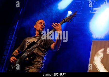 SOZIALE PROPHEZEIUNG am Rock A L'Usine, Istres, FRANKREICH, 12/05/2023 Florent 'MrCrash' B.. Stockfoto