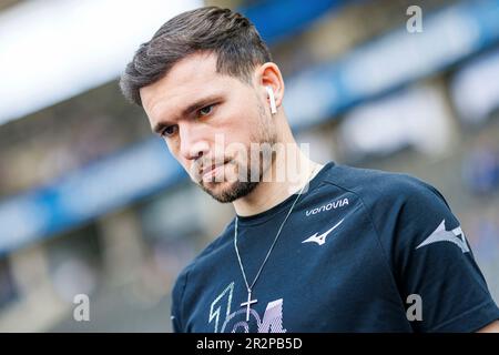 Berlin, Deutschland. 20. Mai 2023. firo : 05/20/2023, Fußball, 1. League, 1. Bundesliga, Hertha BSC Berlin - VfL Bochum Kevin Stoger (VfL Bochum) Portrait, Kredit: dpa/Alamy Live News Stockfoto