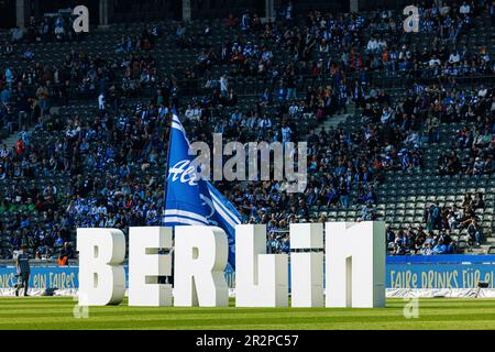 Berlin, Deutschland. 20. Mai 2023. firo : 05/20/2023, Fußball, 1. Liga, 1. Bundesliga, Hertha BSC Berlin - VfL Bochum Berlin, symbolisches Foto, allgemein, Einleger, Feature, Kredit: dpa/Alamy Live News Stockfoto