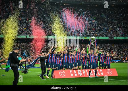 Barcelona, Spanien. 20. Mai 2023. Spiel La Liga Santander zwischen FC Barcelona und Real Sociedad am 20. Mai 2023 im Spotify Camp Nou in Barcelona, Spanien. (Foto/Felipe Mondino) Kredit: Unabhängige Fotoagentur/Alamy Live News Stockfoto