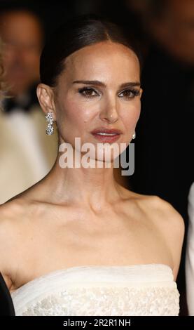 20. Mai 2023, Cannes, Cote d'Azur, Frankreich: NATALIE PORTMAN nimmt am 20. Mai 2023 an der Vorführung „May December“ während des 76. Jährlichen Filmfestivals im Palais des Festivals in Cannes, Frankreich (Kreditbild: © Mickael Chavet/ZUMA Press Wire) TEIL. NUR REDAKTIONELLE VERWENDUNG! Nicht für den kommerziellen GEBRAUCH! Stockfoto