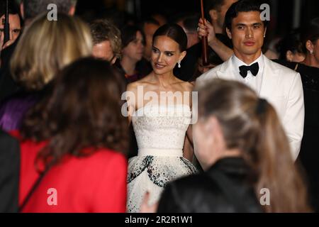 20. Mai 2023, Cannes, Cote d'Azur, Frankreich: NATALIE PORTMAN nimmt am 20. Mai 2023 an der Vorführung „May December“ während des 76. Jährlichen Filmfestivals im Palais des Festivals in Cannes, Frankreich (Kreditbild: © Mickael Chavet/ZUMA Press Wire) TEIL. NUR REDAKTIONELLE VERWENDUNG! Nicht für den kommerziellen GEBRAUCH! Stockfoto