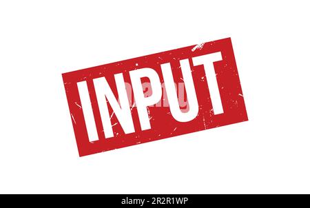 Eingangsvektor Für Gummistempeldichtung Stock Vektor