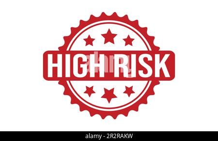 Vektor Für Stempeldichtung Aus Gummi Mit Hohem Risiko Stock Vektor