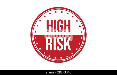 Vektor Für Stempeldichtung Aus Gummi Mit Hohem Risiko Stock Vektor