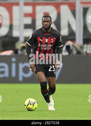 Mailand, Italien. 20. Mai 2023. Mailand Mai 20 2023 Stadio G Meazza Italienische Meisterschaftsserie A Tim 2022/23 AC Mailand - UC Sampdoria auf dem Foto : Fikayo Tomori Ph Antonio Saia Kredit: Kines Milano/Alamy Live News Stockfoto