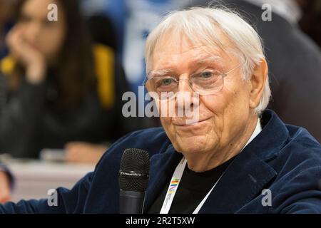 Turin, Italien. 20. Mai 2023. Milo Manara ist Gast von 2023 Turin Buch Fair Credit: Marco Destefanis/Alamy Live News Stockfoto