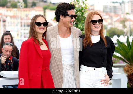 Cannes, Frankreich. 21. Mai 2023. Beim Photocall zum Kinofilm 'Mai Dezember' auf dem Festival de Cannes 2023/76. Internationale Filmfestspiele von Cannes am Palais des Festivals. Cannes, 21.05.2023 Kredit: Geisler-Fotopress GmbH/Alamy Live News Stockfoto