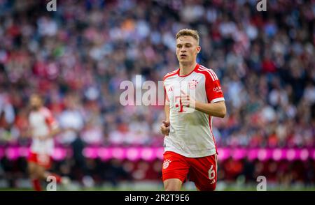 Munic, Deutschland. 20. Mai 2023. Joshua Kimmich (München) FC Bayern München - RB Leipzig 20.05.2023 Copyright (nur für journalistische Zwecke) von: Stockfoto