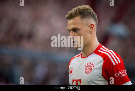 Munic, Deutschland. 20. Mai 2023. Joshua Kimmich (München) FC Bayern München - RB Leipzig 20.05.2023 Copyright (nur für journalistische Zwecke) von: Stockfoto