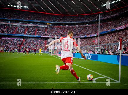 Munic, Deutschland. 20. Mai 2023. Joshua Kimmich (München) FC Bayern München - RB Leipzig 20.05.2023 Copyright (nur für journalistische Zwecke) von: Stockfoto