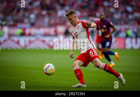 Munic, Deutschland. 20. Mai 2023. Joshua Kimmich (München) FC Bayern München - RB Leipzig 20.05.2023 Copyright (nur für journalistische Zwecke) von: Stockfoto