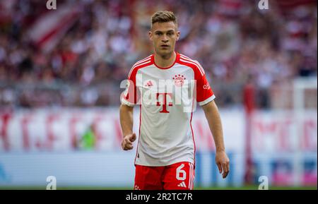 Munic, Deutschland. 20. Mai 2023. Joshua Kimmich (München) FC Bayern München - RB Leipzig 20.05.2023 Copyright (nur für journalistische Zwecke) von: Stockfoto