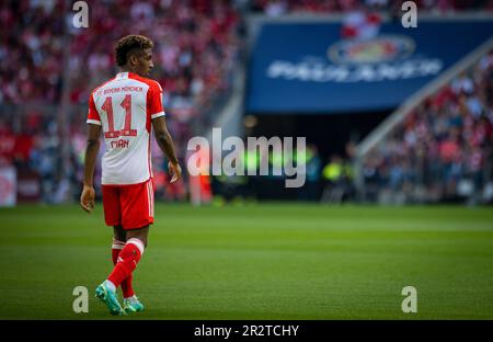 Munic, Deutschland. 20. Mai 2023. Kingsley Coman (München) FC Bayern München - RB Leipzig 20.05.2023 Copyright (nur für journalistische Ziele) von: Stockfoto