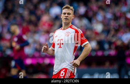 Munic, Deutschland. 20. Mai 2023. Joshua Kimmich (München) FC Bayern München - RB Leipzig 20.05.2023 Copyright (nur für journalistische Zwecke) von: Stockfoto