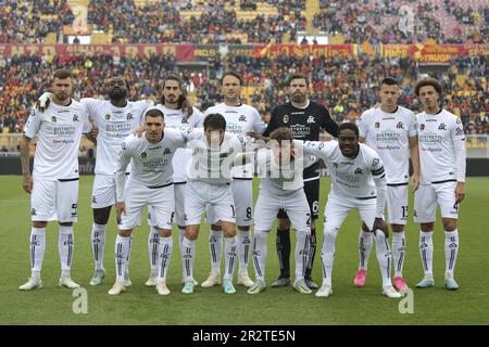 Lecce, Italien. 21. Mai 2023. Via Del Mare Stadium, Lecce, Italien, 21. Mai 2023, Spezia Calcio während US Lecce gegen Spezia Calcio - italienische Fußballserie A-Match Credit: Live Media Publishing Group/Alamy Live News Stockfoto