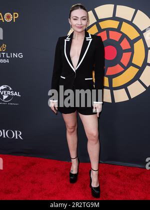 Universal City, Usa. 20. Mai 2023. UNIVERSAL CITY, LOS ANGELES, KALIFORNIEN, USA - MAI 20: Paloma Garcia-Lee trifft am 20. Mai 2023 beim Charlize Theron Africa Outreach Project (CTAOP) 2023 Block Party im Universal Studios Backlot in Universal City, Los Angeles, Kalifornien, USA ein. (Foto: Xavier Collin/Image Press Agency) Kredit: Image Press Agency/Alamy Live News Stockfoto