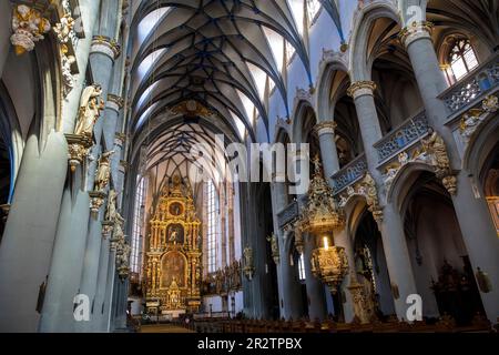 Die frühe barocke Jesuitenkirche St. Mariae Himmelfahrt, Köln, Deutschland. Die fruehbarocke Jesuitenkirche St. Mariae Himmelfahrt, Köln, Deutschland. Stockfoto