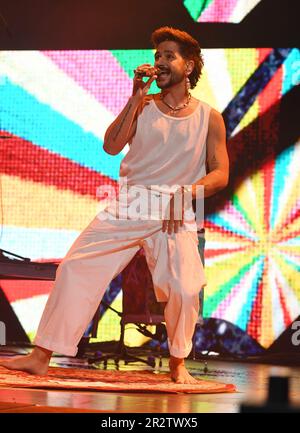 Sunrise FL, USA. 20. Mai 2023. Camilo tritt am 20. Mai 2023 während des Uforia Amor A La Musica-Konzerts in der FLA Live Arena in Sunrise, Florida, auf. Kredit: Mpi04/Media Punch/Alamy Live News Stockfoto