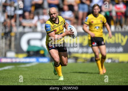 Castleford, England - 21. Mai 2023 - Paul McShane von Castleford Tigers in Aktion. Rugby League Betfred Challenge Cup, Castleford Tigers vs Hull FC im MEND-A-Hose Stadium, Castleford, Großbritannien Kredit: Dean Williams/Alamy Live News Stockfoto