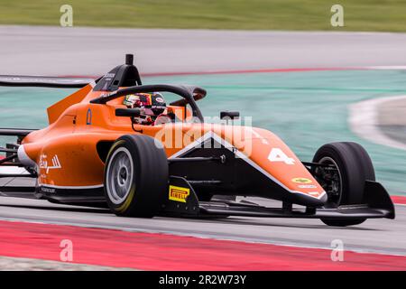 21. Mai 2023; Circuit de Barcelona-Catalunya, Barcelona, Katalonien, Spanien: 6 Stunden Barcelona, Tag 2; Hamda Al Qubaisi (ARE) mit der MP Motorsport Formula One Academy Tatuus Automobili Stockfoto