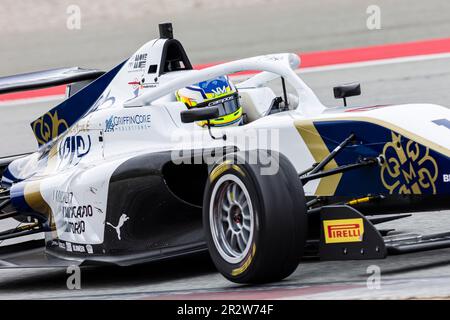 21. Mai 2023; Circuit de Barcelona-Catalunya, Barcelona, Katalonien, Spanien: 6 Stunden Barcelona, 2. Tag; Nerea Marti (SP) mit der Formel-1-Rennakademie Campos Tatuus Automobili Stockfoto