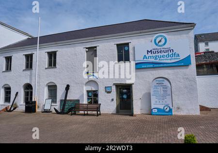 Das Milford Haven Museum am Hafen von Milford, Milford Haven, Pembrokeshire Stockfoto